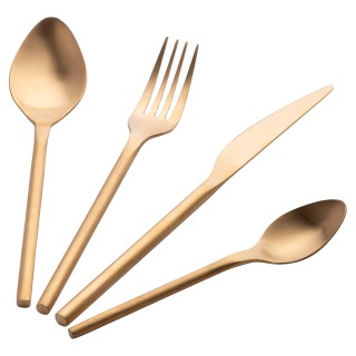 Villa DEste  Σετ 24 μαχαιροπίρουνα από ανοξείδωτο ατσάλι 180 με σατ...