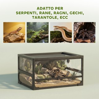 PawHut Ανασηκωμένος και Πτυσσόμενος Ερμάριο με Καπάκι και Τοίχους α...