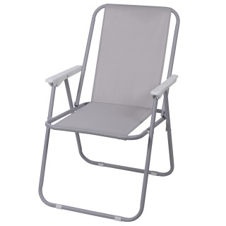 Galileo Πτυσσόμενη καρέκλα χαλάρωσης από ατσάλι και πολυεστέρα Est ...