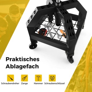 Costway Άνετο και Ρυθμιζόμενο Σκαμπό Μηχανικού με Αποθηκευτικό Χώρο... Costway Άνετο και Ρυθμιζόμενο Σκαμπό Μηχανικού με Αποθηκευτικό Χώρο...