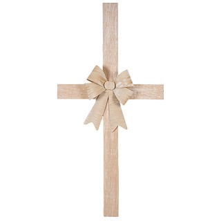 BAKAJI Χριστουγεννιάτικος φιόγκος κρέμας για την πόρτα, διακόσμηση... BAKAJI Χριστουγεννιάτικος φιόγκος κρέμας για την πόρτα, διακόσμηση...