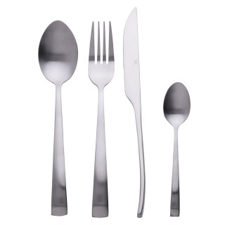 Villa DEste Σετ 24 μαχαιροπίρουνα από ανοξείδωτο ατσάλι ασημένιο μ... Villa DEste Σετ 24 μαχαιροπίρουνα από ανοξείδωτο ατσάλι ασημένιο μ...