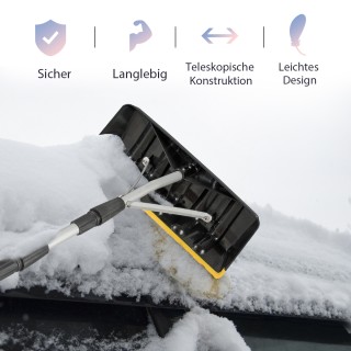 Costway Χιονοανθεκτική Τσουγκράνα Οροφής με Ρυθμιζόμενη Λαβή και Με... Costway Χιονοανθεκτική Τσουγκράνα Οροφής με Ρυθμιζόμενη Λαβή και Με...