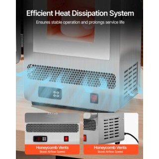 VEVOR Ηλεκτρικός Κλίβανος Τήξης 1500W 1200℃ ZMKXXDL1500WLT2AY001V2 VEVOR Ηλεκτρικός Κλίβανος Τήξης 1500W 1200℃ ZMKXXDL1500WLT2AY001V2