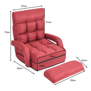 Καναπές-Κρεβάτι Lazy Πτυσσόμενη Πολυθρόνα για Σπίτι και Γραφείο 67 ...