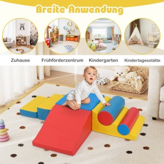 Costway Παιχνίδι Αφρώδους Αναρρίχησης 7 τεμαχίων για Μικρά Παιδιά μ... Costway Παιχνίδι Αφρώδους Αναρρίχησης 7 τεμαχίων για Μικρά Παιδιά μ...