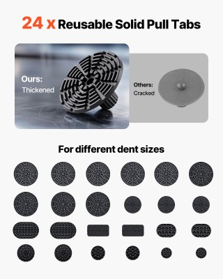 VEVOR Σετ Εξολκέων Χωρίς Βάψιμο 60 τεμαχίων για Επισκευή Χτυπημάτων...