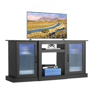 Μοντέρνα Βάση Τηλεόρασης για Οθόνες έως 65 με Γυάλινες Πόρτες 1470 ... Μοντέρνα Βάση Τηλεόρασης για Οθόνες έως 65 με Γυάλινες Πόρτες 1470 ...