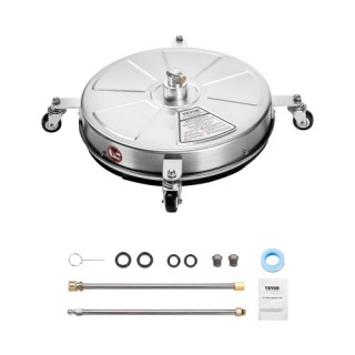 VEVOR Καθαριστής Επιφανειών Πίεσης 18 με 4 Ρόδες 4000 PSI με 2 Προε... VEVOR Καθαριστής Επιφανειών Πίεσης 18 με 4 Ρόδες 4000 PSI με 2 Προε...