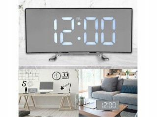 Verk Group Ψηφιακό Ρολόι Ξυπνητήρι Ηλεκτρονικό LED με Θερμόμετρο 59...