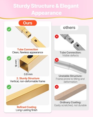 VEVOR Χρυσή Μεταλλική Αψίδα 2x2μ για Εκδηλώσεις JXJDJT66FT66JQXDB001V0 VEVOR Χρυσή Μεταλλική Αψίδα 2x2μ για Εκδηλώσεις JXJDJT66FT66JQXDB001V0