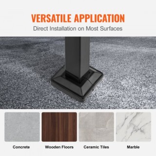 Μαύρο Σιδερένιο Κάγκελο για 2 Σκαλοπάτια  LTFS2H3BHSGM00001V0