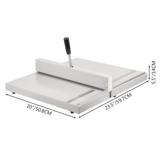 VEVOR Χειροκίνητη Μηχανή Διπλώματος 48cm για Χαρτί A3 YHJ480MM0000... VEVOR Χειροκίνητη Μηχανή Διπλώματος 48cm για Χαρτί A3 YHJ480MM0000...