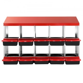 VEVOR Κουτί Φωλιάς Κοτόπουλων 10 Θέσεων με Κεκλιμένες Φωλιές JSCDX... VEVOR Κουτί Φωλιάς Κοτόπουλων 10 Θέσεων με Κεκλιμένες Φωλιές JSCDX...