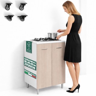 Shally Dogan Κουζίνα 60x40x85εκ Ολμο με 2 Εστίες Χυτοσιδήρου 02001953 Shally Dogan Κουζίνα 60x40x85εκ Ολμο με 2 Εστίες Χυτοσιδήρου 02001953