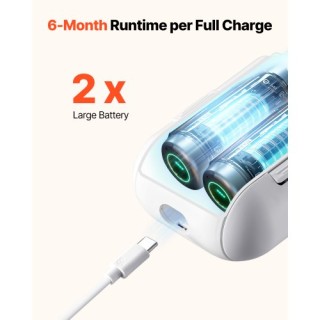 VEVOR Ηλεκτρικός Αυτόματος Ανοιχτήρας Κουρτινών για U/I σχήματος Ρά...