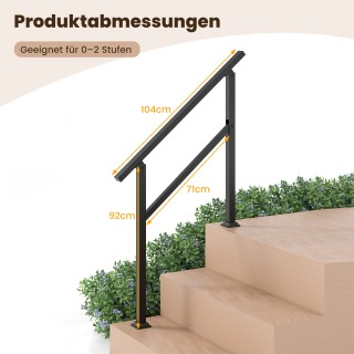 Costway Πλαϊνή Κουπαστή 104 εκ. με Ρυθμιζόμενη Γωνία για Είσοδο και... Costway Πλαϊνή Κουπαστή 104 εκ. με Ρυθμιζόμενη Γωνία για Είσοδο και...