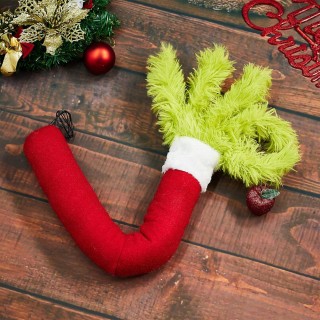 BAKAJI Χριστουγεννιάτικο Στολίδι Χέρι Πειραχτήρι Πράσινου Ξωτικού γ...