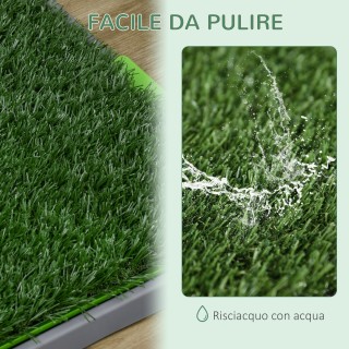 PawHut Τουαλέτα για Σκύλους με Τεχνητό Γκαζόν Ανταλλακτικό Χόρτο κα...