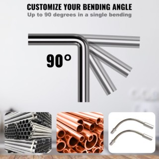 VEVOR Σωληνοκάμπτης 1/4-7/8 με 7 Καλούπια για Επισκευή HVAC/Ψυγείων...