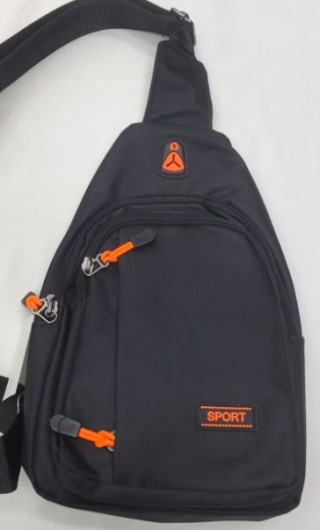 Verk Group Τσαντάκι Στήθους – Μέσης WAIST BAG 9672 (200) Sport Μαύρ...