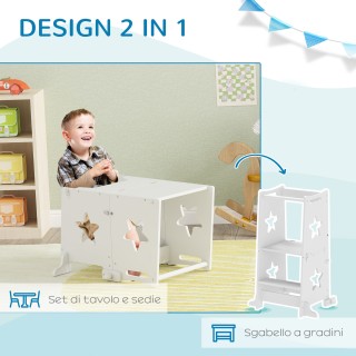 AIYAPLAY Μετατρέψιμη Καρέκλα Μοντεσσόρι σε Σετ Τραπέζι και Καρέκλε... AIYAPLAY Μετατρέψιμη Καρέκλα Μοντεσσόρι σε Σετ Τραπέζι και Καρέκλε...