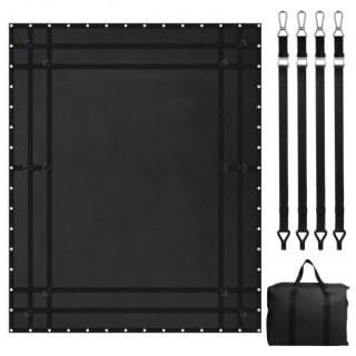 VEVOR  Βαρύ Καθαρό Φορτίο 120 x 105 Ρυθμιζόμενες Πόρπες & S-Γάντζοι...