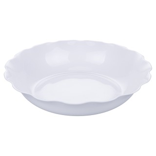 Villa DEsteΣετ 2 τμχ   Στρογγυλή σαλατιέρα 25 cm από οπαλίνα γυαλί ...