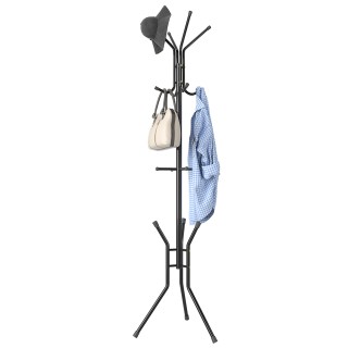 BAKAJI Μαύρη Επιδαπέδια Κρεμάστρα Ρούχων με 12 Γάντζους Εξοικονόμη... BAKAJI Μαύρη Επιδαπέδια Κρεμάστρα Ρούχων με 12 Γάντζους Εξοικονόμη...