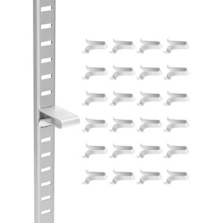 VEVOR Ρυθμιζόμενα Κλιπ Ραφιών 40 Τεμαχίων από Ατσάλι GBZJJ40PCS00VE... VEVOR Ρυθμιζόμενα Κλιπ Ραφιών 40 Τεμαχίων από Ατσάλι GBZJJ40PCS00VE...