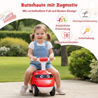 Costway Κόκκινο Παιδικό Αυτοκινητάκι με Κλάξον & Αποθηκευτικό Χώρο ... Costway Κόκκινο Παιδικό Αυτοκινητάκι με Κλάξον & Αποθηκευτικό Χώρο ...