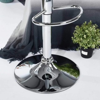 BAKAJI  Σετ 2 Σκαμπό Μπαρ Κουζίνας Καθίσματα Σχήμα Καπάκι Μπουκαλιο...