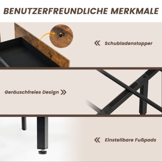 Σκελετός Κρεβατιού LED με Ρυθμιζόμενο Φωτισμό, Ενσωματωμένο Σταθμό ... Σκελετός Κρεβατιού LED με Ρυθμιζόμενο Φωτισμό, Ενσωματωμένο Σταθμό ...