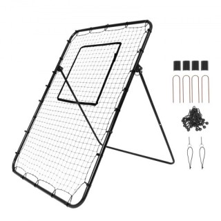 VEVOR Δίχτυ Επιστροφής Μπέιζμπολ & Σόφτμπολ 4x6 Ft Ρυθμιζόμενο Pitc...