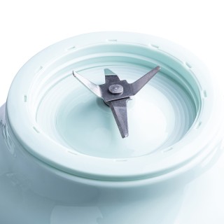 Kooper Ηλεκτρικό μπλέντερ σε απόχρωση γαλαζοπράσινη με γυάλινη κανά...