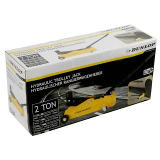 DUNLOP Υδραυλικός γρύλος καροτσιού 2 τόνων Dunlop για αυτοκίνητα κα...