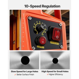 VEVOR Μαγνητικό Δράπανο 1350W με Διάμετρο Διάτρησης 50mm (0-800RPM)...