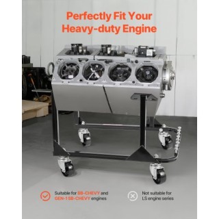 VEVOR Ισχυρή Βάση Κινητήρα με Ρόδες 340KG YDFXZSZJ750L75YHLV0