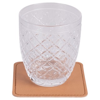 Villa dEste Home Σετ 6 Διπλής Όψης Σουβέρ από PVC 10x10cm στο Χρώμα...