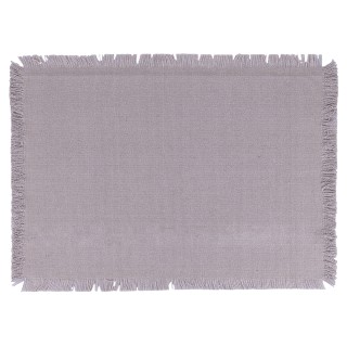 Villa dEste Home Γκρι Ορθογώνιο Βαμβακερό Τραπεζομάντηλο με Κρόσσια... Villa dEste Home Γκρι Ορθογώνιο Βαμβακερό Τραπεζομάντηλο με Κρόσσια...