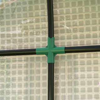 Outsunny  Θερμοκήπιο Κήπου 2 τ.μ., 2 Ρολά Πόρτες, Κάλυμμα από PE 14...