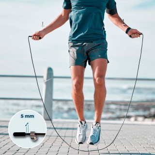 CECOTEC Επαγγελματικό Σχοινάκι DrumFit Speed Rope από Ατσάλι με Ερ... CECOTEC Επαγγελματικό Σχοινάκι DrumFit Speed Rope από Ατσάλι με Ερ...