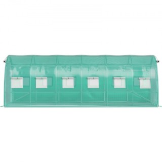 VEVOR Φυτώριο Σήραγγας 20x10x7 ft, Γαλβανισμένος Χάλυβας, 2 Πόρτες... VEVOR Φυτώριο Σήραγγας 20x10x7 ft, Γαλβανισμένος Χάλυβας, 2 Πόρτες...