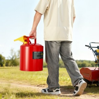 VEVOR Κανάτα Ασφαλείας 19L για Βενζίνη με Ανοξείδωτο Ατσάλινο Φλογο... VEVOR Κανάτα Ασφαλείας 19L για Βενζίνη με Ανοξείδωτο Ατσάλινο Φλογο...