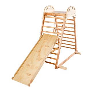VEVOR Παιδική Ξύλινη Εσωτερική Παιδική Χαρά 4-σε-1 με Τσουλήθρα, Σκ... VEVOR Παιδική Ξύλινη Εσωτερική Παιδική Χαρά 4-σε-1 με Τσουλήθρα, Σκ...
