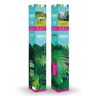 Galileo Κιόσκι 3x3 μ αδιάβροχο γρήγορης συναρμολόγησης σετ αγκύρωση...