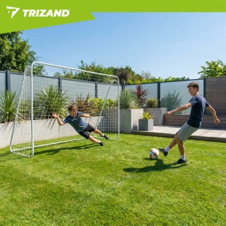 Trizand Τέρμα Ποδοσφαίρου Μεταλλικό 213x150x90 cm με Δίχτυ & Πασσάλ... Trizand Τέρμα Ποδοσφαίρου Μεταλλικό 213x150x90 cm με Δίχτυ & Πασσάλ...