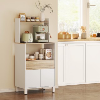 HOMCOM Ξύλινη βάση για φούρνο μικροκυμάτων με ράφι, ανοιχτό ράφι, σ... HOMCOM Ξύλινη βάση για φούρνο μικροκυμάτων με ράφι, ανοιχτό ράφι, σ...