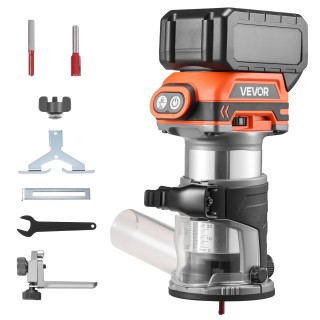 VEVOR Ασύρματη Φρέζα Ξύλου Brushless, Συμβατή με Μπαταρίες Makita, ... VEVOR Ασύρματη Φρέζα Ξύλου Brushless, Συμβατή με Μπαταρίες Makita, ...