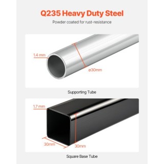 VEVOR  Βάση για 4 Ελαστικά με Ζάντες έως 225mm  SZSLTJBDTG4LCWFBDV0